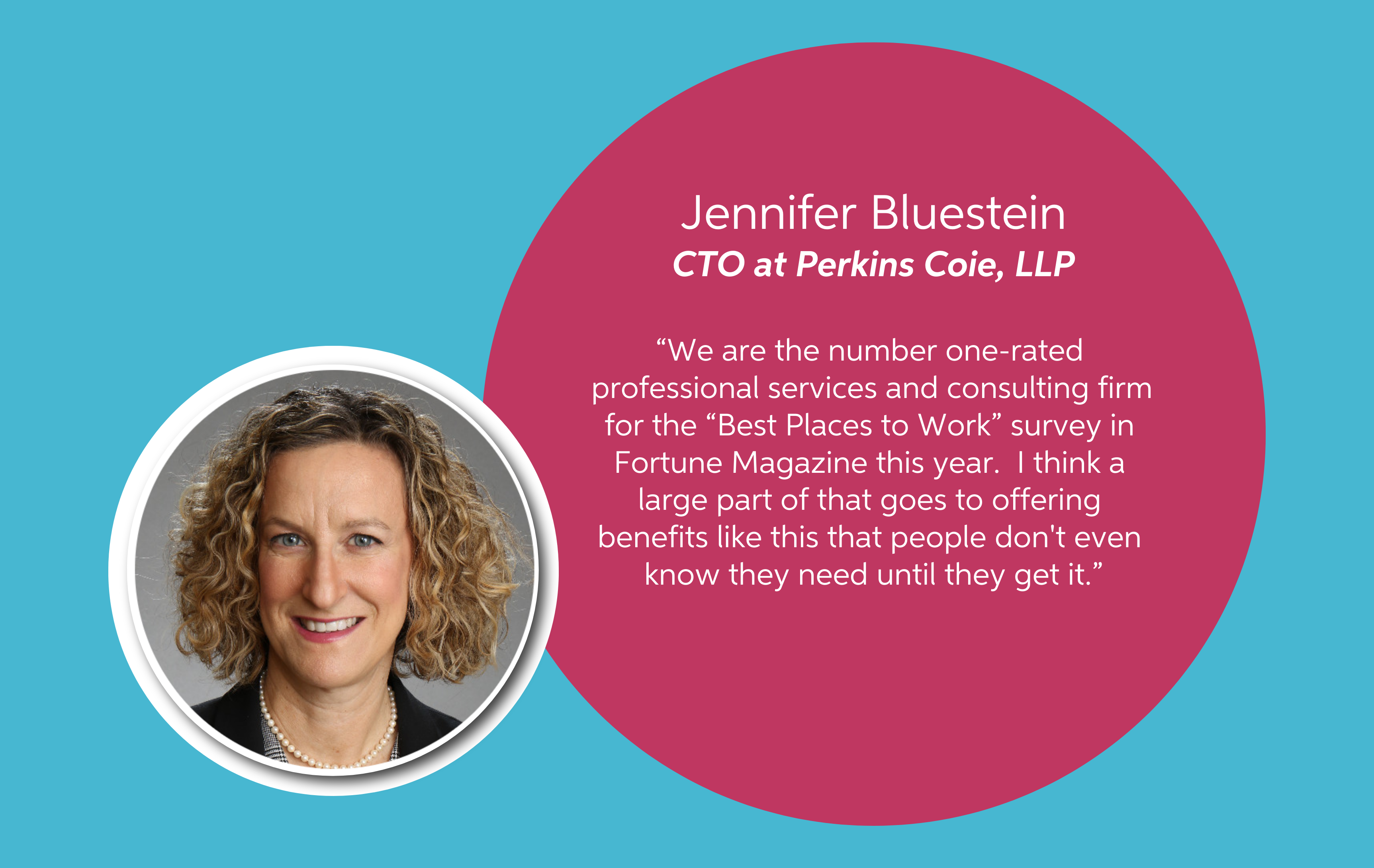 Jennifer Bluestein Testimonial Graphic